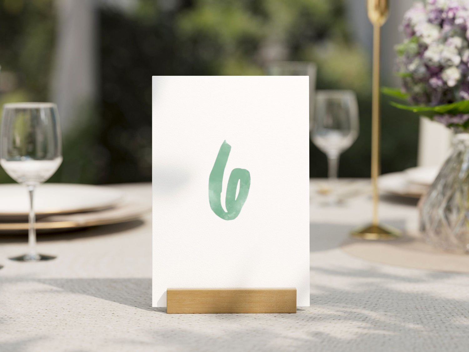 Table Numbers