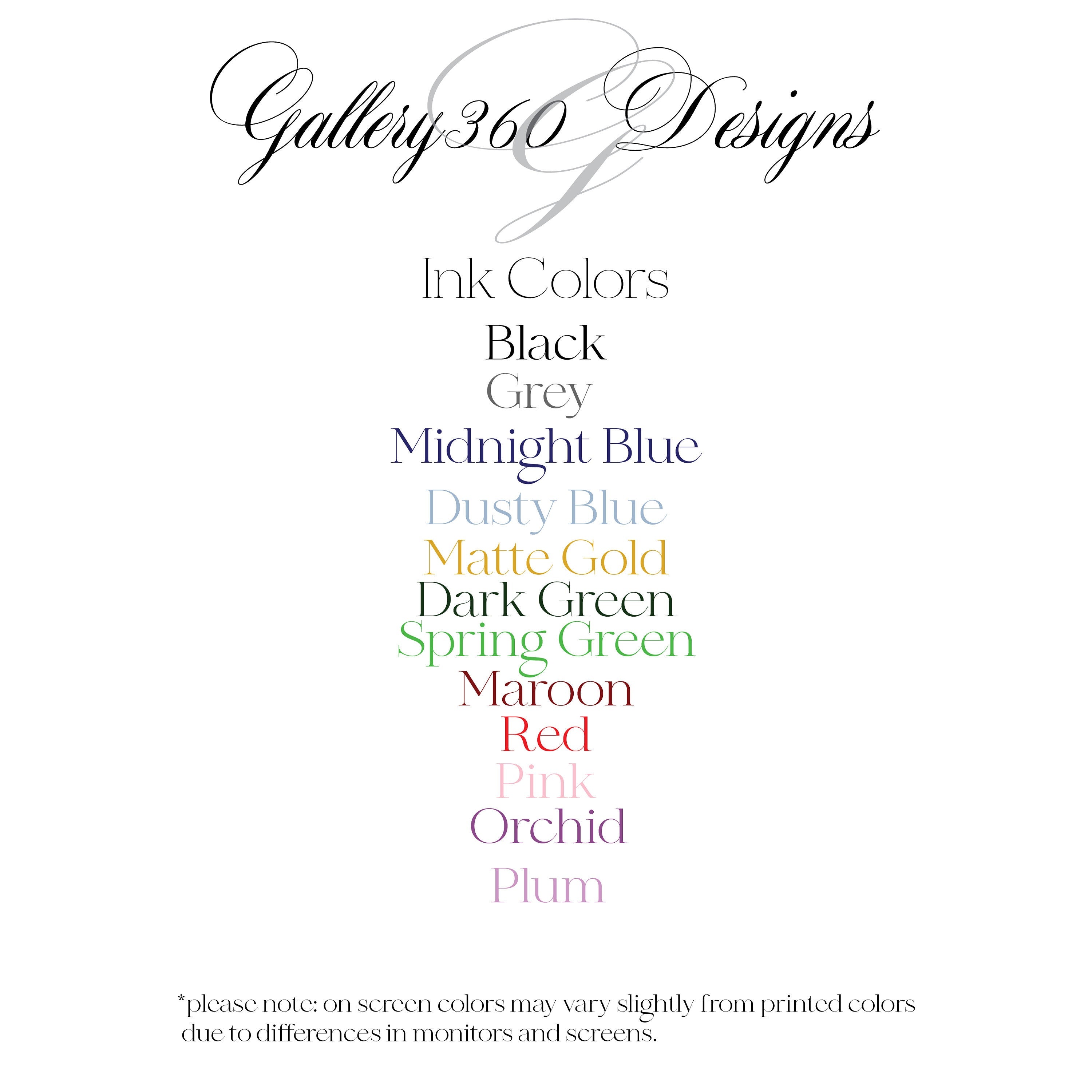 Monogram Personalized Jotter Cards, Set of 12