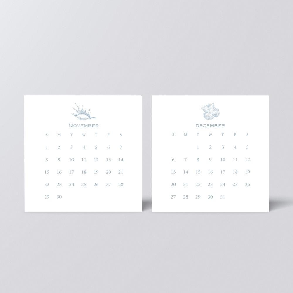 2026 Desktop Calendar (5 x 5)