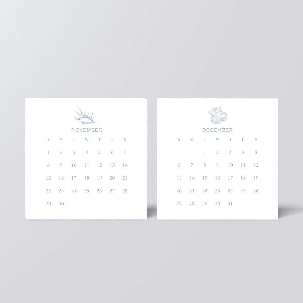 2026 Desktop Calendar (5 x 5)