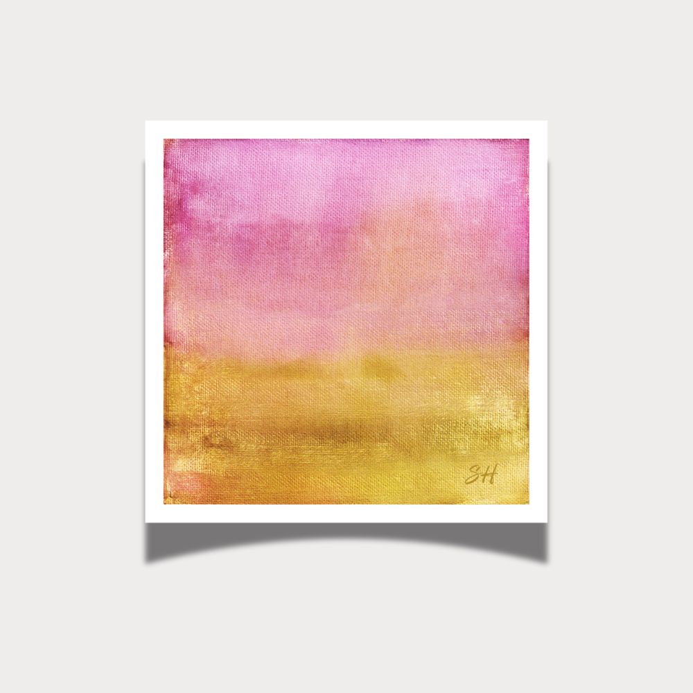 February Art Print:  Pink Sky