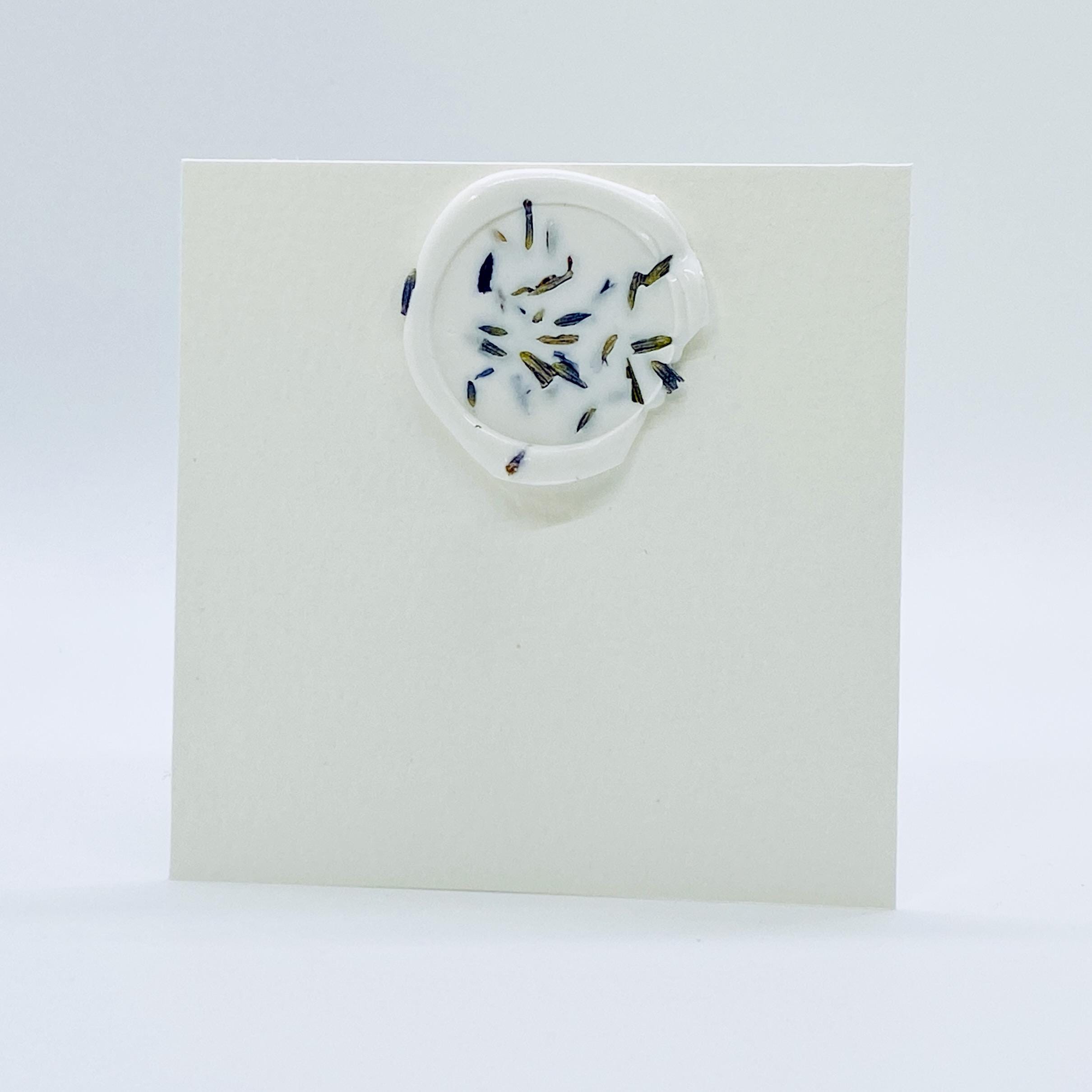 Dried Lavender Wax Seal Stickers Pack of 10