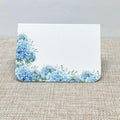 Blue Hydrangea Place Cards, Set of 25