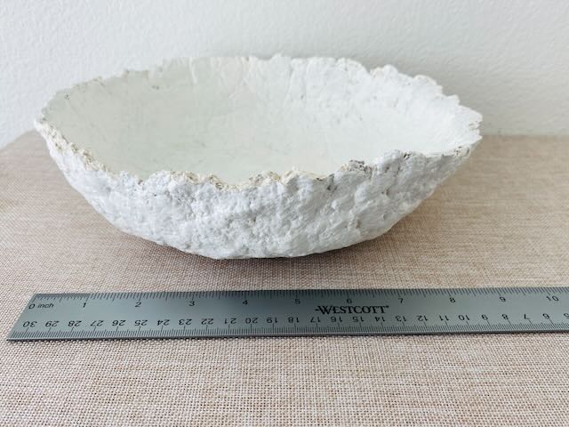 Handmade Paper Mache Bowl