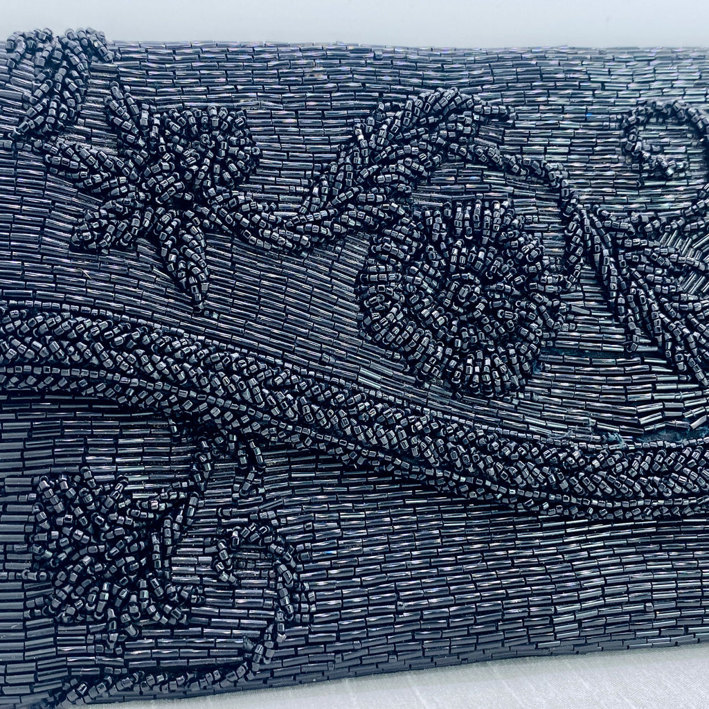 c. 1960s Vintage Beaded Evening Clutch