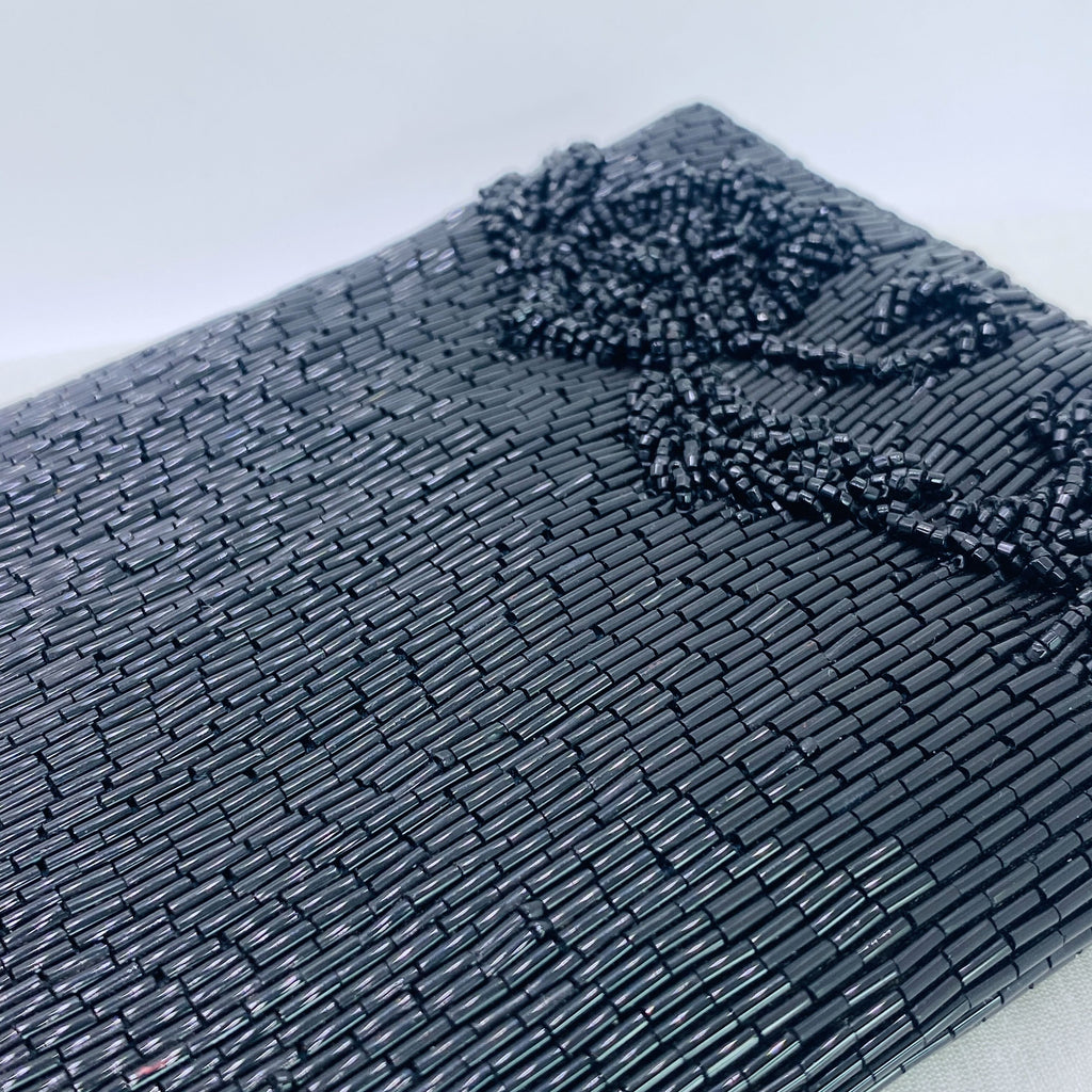 c. 1960s Vintage Beaded Evening Clutch