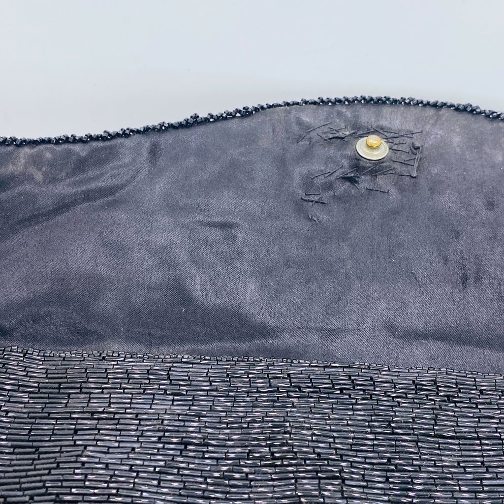 c. 1960s Vintage Beaded Evening Clutch