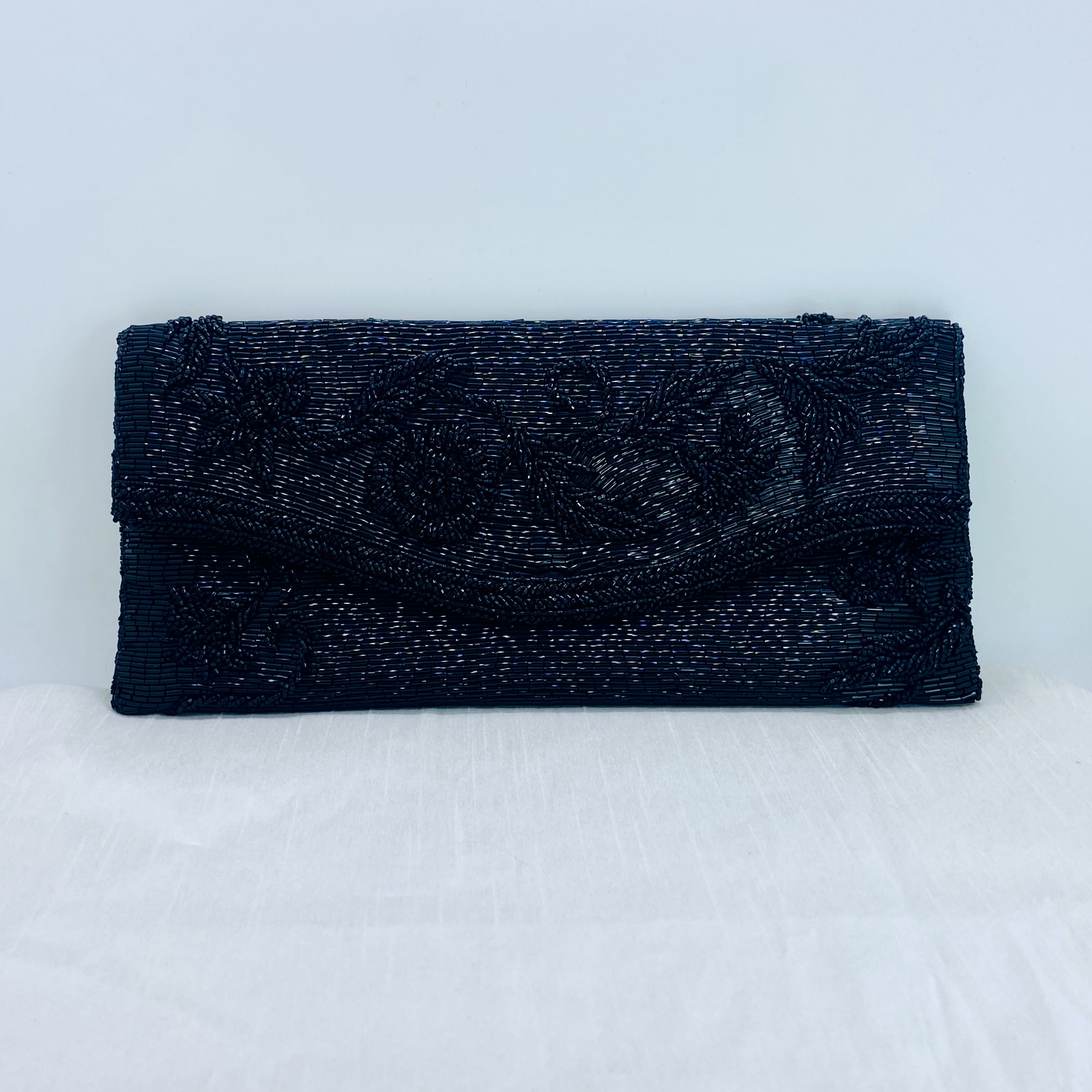 c. 1960s Vintage Beaded Evening Clutch