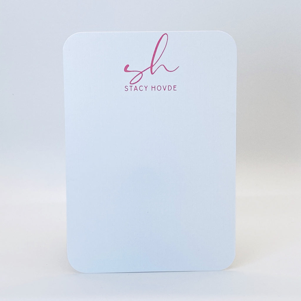 Personalized Jotter Cards, 3 x 5 Jotter Cards, Set of 12
