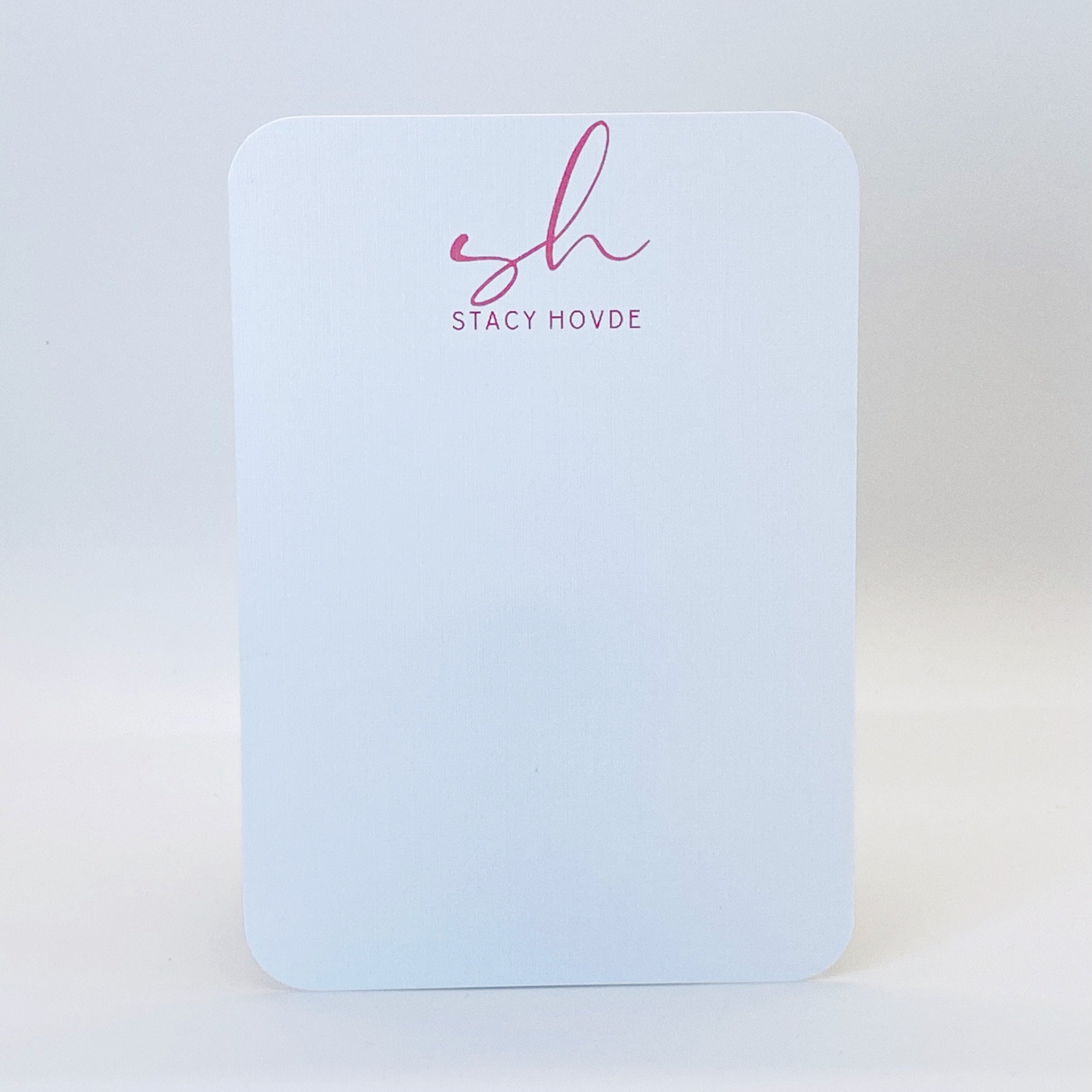 Personalized Jotter Cards, 3 x 5 Jotter Cards, Set of 12