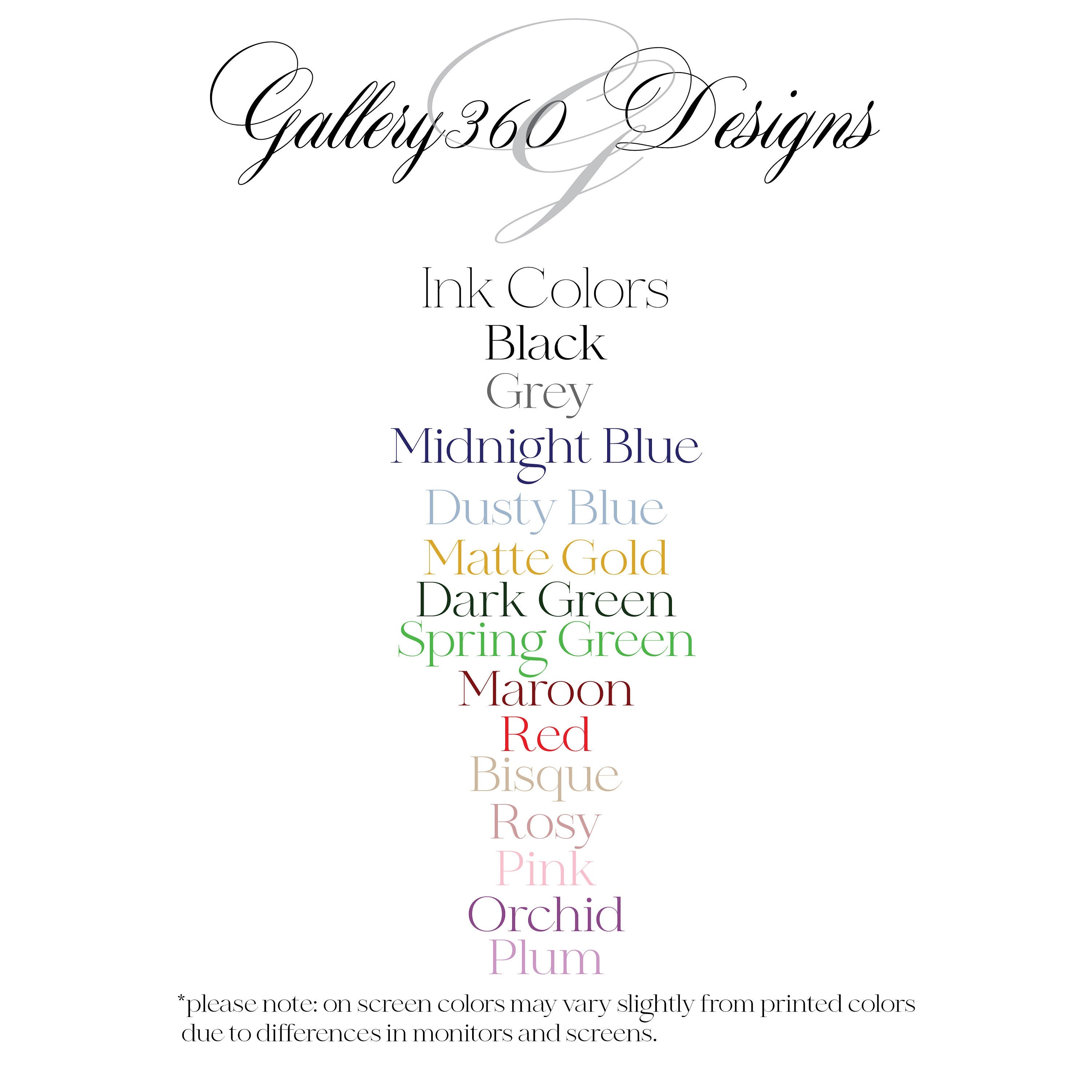 Monogram Folded Notecards, Personalized Notecards