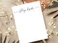 Personalized  Jotter Card, Jotter Card 3.5 x 5 note cards, Set of 12