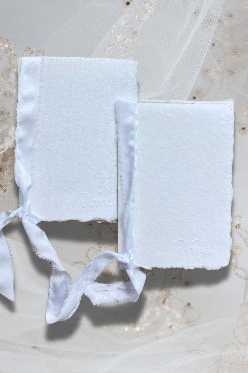 Vow Books Handmade Paper, Set of 2