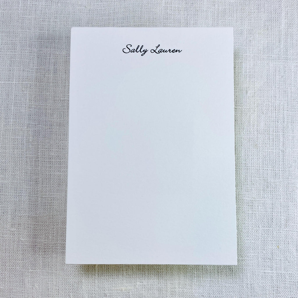 Personalized Jotter Cards, 3 x 5 Jotter Card, Set of 12